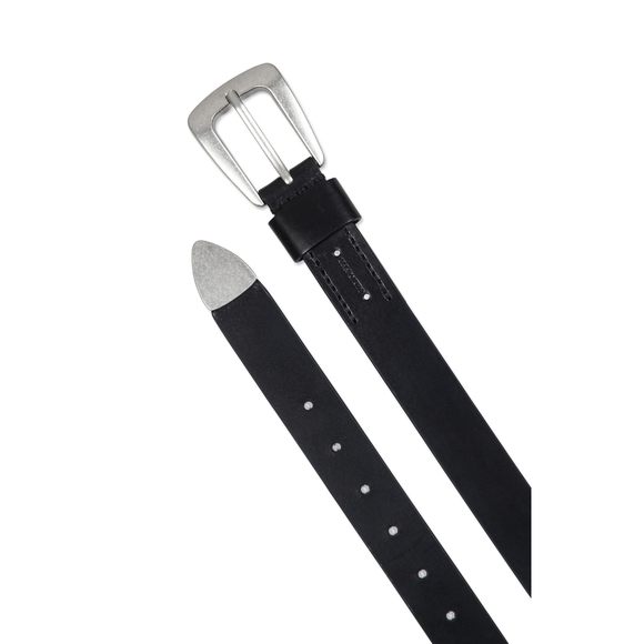 Women\'s 1.25 Inch Belt With Metal Tip, Adjustable Western-inspired Buckle,🦑